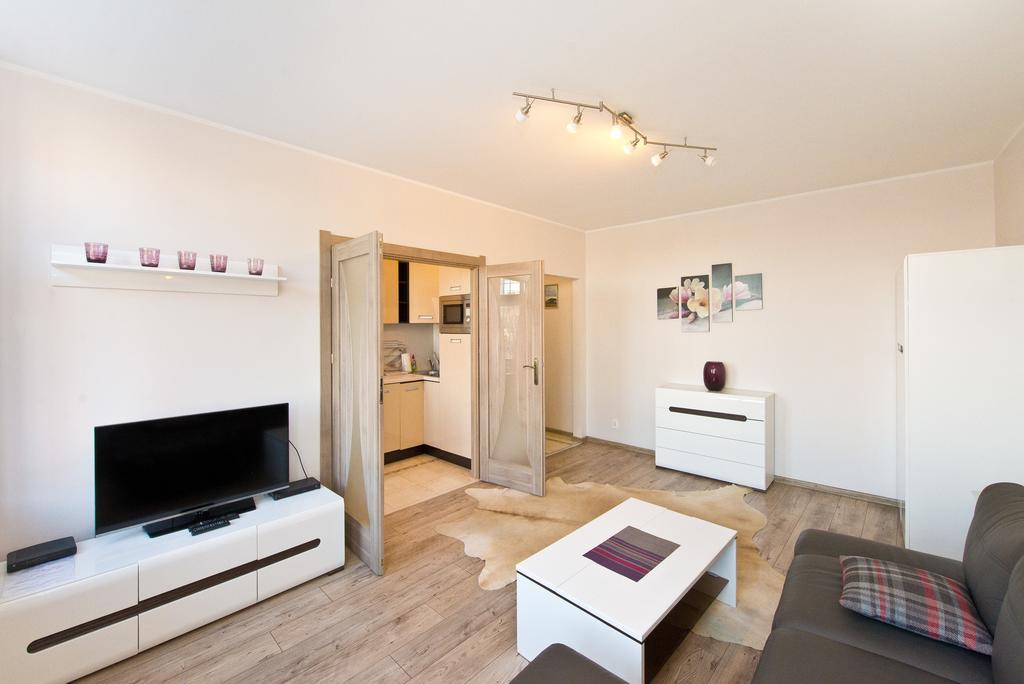 Gdanskie Apartamenty - Apartament Targ Rybny Z Widokiem Na Motlawe Rom bilde
