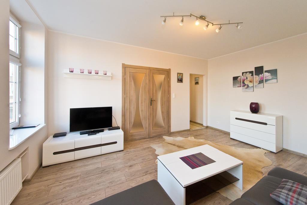 Gdanskie Apartamenty - Apartament Targ Rybny Z Widokiem Na Motlawe Rom bilde